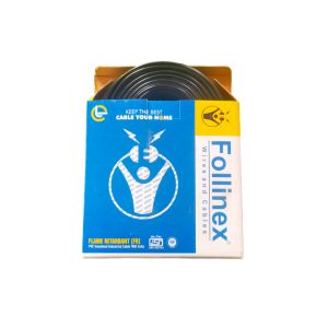 1.50mm Follinex Multistard Housing Wire 90mtr Black