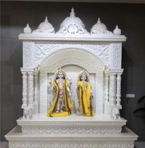 Marble Temple With Laxmi Narayan Idol