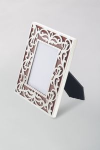 Silver-silver coated photoframe