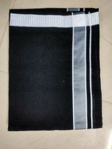 Mens Cotton Dhoti,black