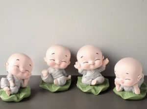 baby monk d3 statues