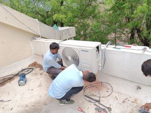 ac out door installation