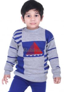 Boys Printed Sweater Set