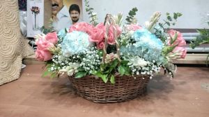 flower baskets