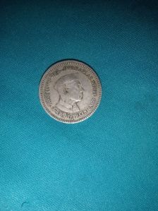 old silver coin