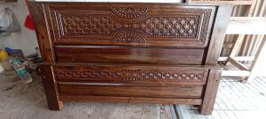 Wooden Double Bed