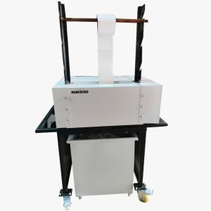 Dual Shaft Adhesive Sheet Shredder 410 Mm Feed 45 Sheets Capacity 3 HP Motor