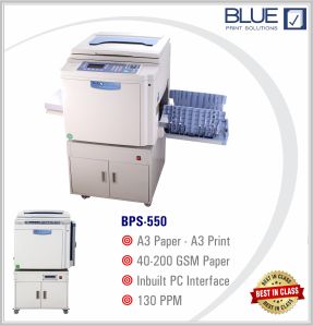 BPS-550 BLUE Digital Duplicator