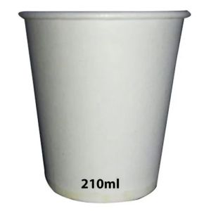 210ml Plain Paper Cup