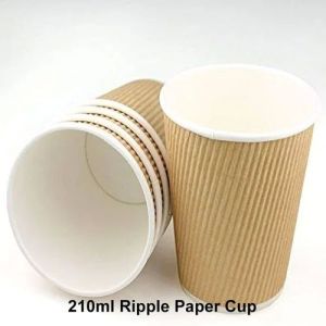 210ml Ripple Paper Cup