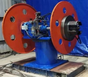 Double Mandrel Uncoiler Swiveling Machine