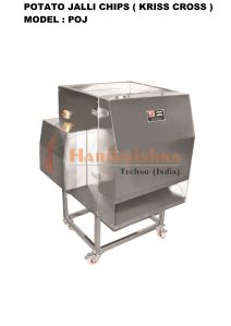 Potato Jalli Chips Making Machine