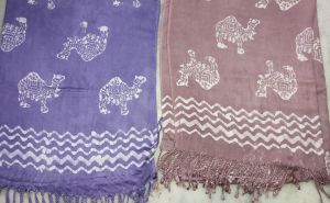 Camel Printed Stoles