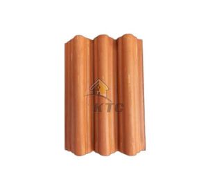 9x6 Inch Three Line Bamboo Decorative Roof Tiles