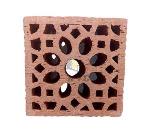 Flower Terracotta Clay Jali