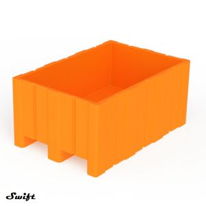plastic pallet container