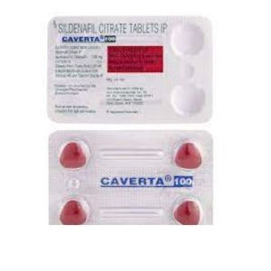 Caverta Slidenafil 100mg Tablet