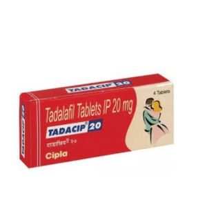 Tadacip Tadalafil 20mg tablets