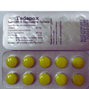 Tadapox Tadalafil Dapoxetine Tablets