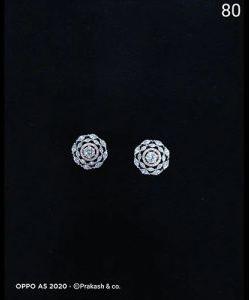 Ladies Stylish Silver Earring