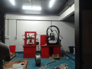 Alloy Wheel Rim Straightening Machine