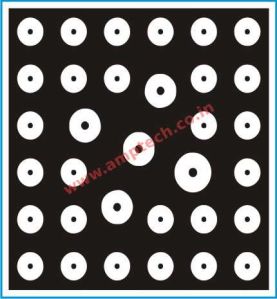 Hexagon Wheel Alignment Target Panel