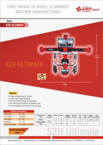 Wheel Alignment Machine,Model :S2H