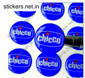 Dome sticker