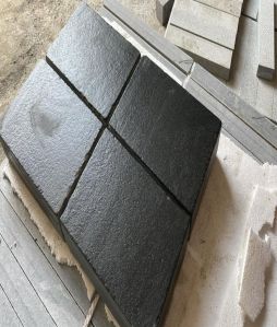 Absolute Black Leather Finish Granite