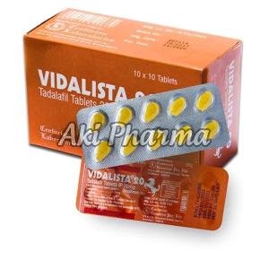 Tadalafil 20mg Tablets