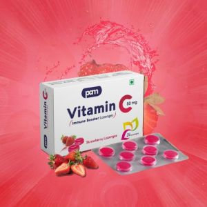 Pam Vitamin C Strawberry Lozenges