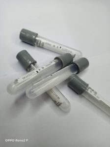 Fluoride Non Vacuum Blood Collection Tube