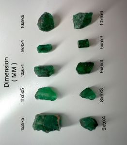 Rough emerald