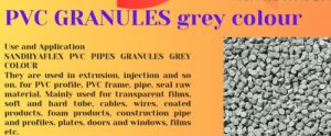 PVC Pipe Grey Color Granules