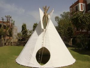 Canvas Tipi Tent
