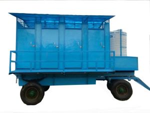 FRP Modular 8 Seater Mobile Toilet Van