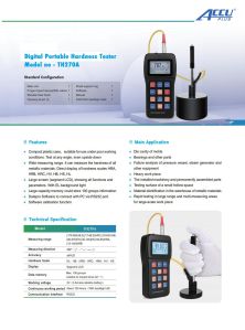 portable hardness tester TH270A