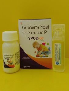 Cefpodoxime 50 mg  Proxetil Oral Suspension