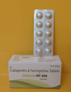Gabapentin 200 mg nortriptyline 10 mg tablets