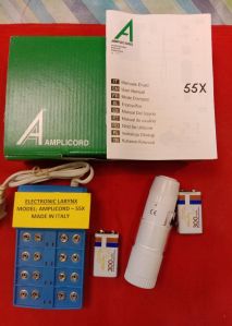 Amplicord 55X Rechargeable Battery Electrolarynx Speech Aid