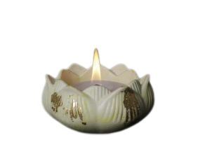 Floral Shape T-Light Candle Holder