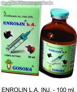 Enrofloxacin Injection 20% LA
