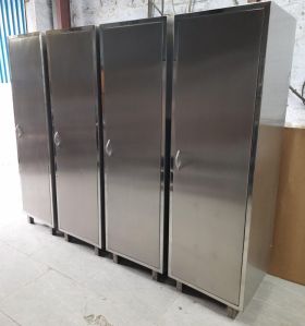 stainless steel cupboard