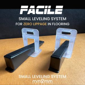 Facile Small Black Wedges Tile Leveling System