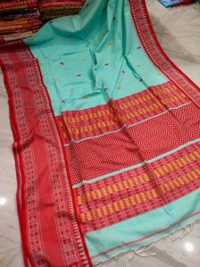 Pure Handloom Mercerised Cotton Saree