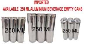 empty aluminium beverage cans