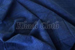 Indigo Handwoven Cotton Fabric