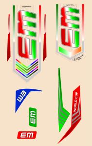 Cricket Bat Stickers