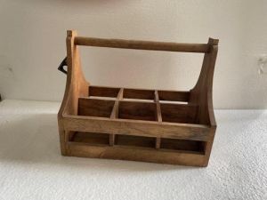 Mango Wood Storage Caddy