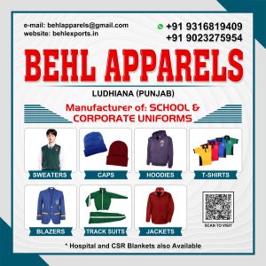 Navy Blue School Uniform Sweater